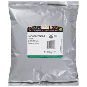 Frontier Nat Prod Co-Op Coriander Seed Ground 1 Lb [UNFI #0448498] [ebt]