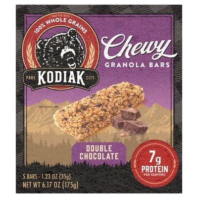 Kodiak Cakes Granola Bars Double Chocolate 12/6.17 Z [UNFI #2762656] [ebt]