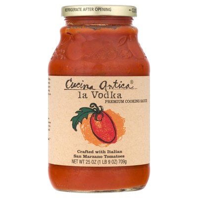 Cucina Antica Cooking Sauce Premium La Vodka 12/25 OZ [UNFI #0148189] [ebt]