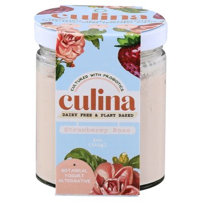 Culina Yogurt Alternative Botanical Strawberry Rose Dairy Free & Plant Based 12/5 OZ [UNFI #2317931] [ebt]