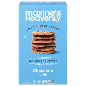 Maxines Heavenly Cookies Crispy Chocolate Chip 8/6.3 OZ [UNFI #2871747] [ebt]