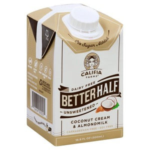 Califia Farms Better Half Dairy Free Unsweetened 6/16.9 OZ [UNFI #1791482] [ebt] T