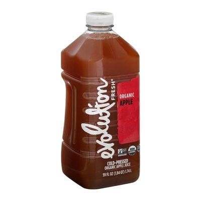Evolution Fresh Juice Cold-Pressed Organic Apple 4/59 OZ [UNFI #1737733] [ebt] T