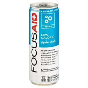 Lifeaid Beverage Company Energy Blend Low Calorie Melon Mate Focus 12/12 OZ [UNFI #1991132] T