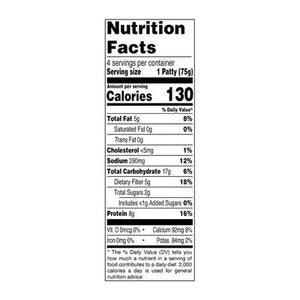 Quorn Patty Meatfree 4Pk 12/10.6 Z [UNFI  #0165217]