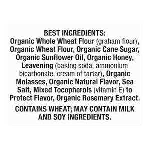 Annies Homegrown Crackers Organic Honey Grahams 12/14.4 OZ [UNFI #1196203] [ebt]