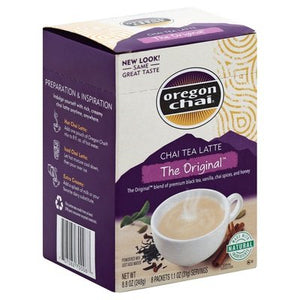 Oregon Chai Chai Tea Latte The Original Powdered Mix 6/8 Ct [UNFI #0245415] [ebt]