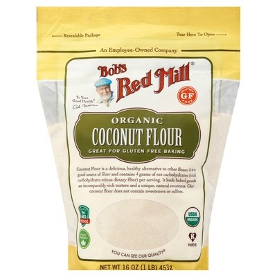 Bobs Red Mill Coconut Flour Organic 4/16 OZ [UNFI #2163996] [ebt]