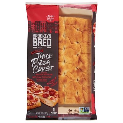 Brooklyn Bred Crust Pizza Thick Sicilian 12/10.8 OZ [UNFI  #2975712]