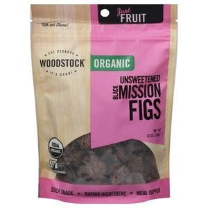 Woodstock Figs Organic Mission Black Unsweetened 8/10 OZ [UNFI #0651349] [ebt]