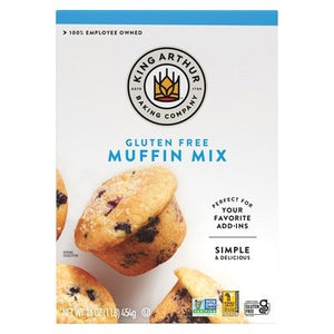 King Arthur Flour Muffin Mix Gluten Free 6/16 OZ [UNFI #0339614] [ebt]