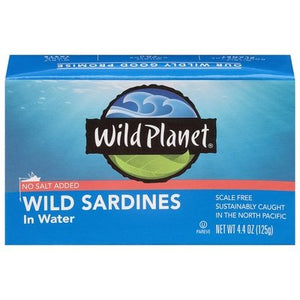 Wild Planet Wild Sardines 12/4.4 OZ [UNFI #1713007] [ebt]