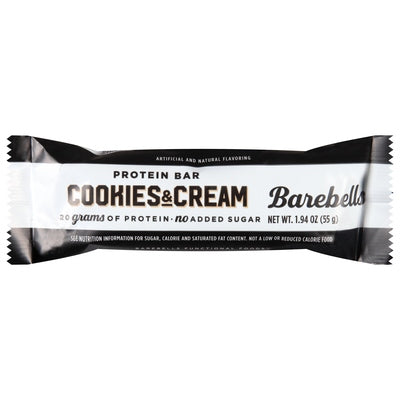 Barebells Protein Bar Cookies & Cream 12/1.94 Z [UNFI #3042264] [ebt]