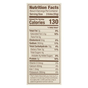 Jack & Annies Maple Breakfast Sausage Jackfruit 8/7.2 OZ [UNFI  #2972701]