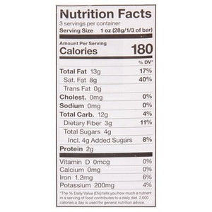 Endangered Species Chocolate Dark Chocolate Coconut & Almonds 75% Cocoa Oat Milk 12/3 OZ [UNFI #2659092] [ebt] T