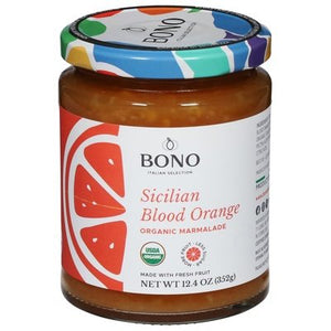 Bono Marmalade Organic Sicilian Blood Orange 6/12.4 OZ [UNFI #2226553] [ebt]