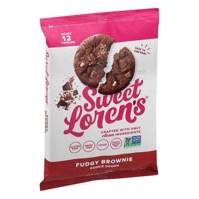 Sweet Lorens Cookie Dough Fudgy Brownie 6/12 OZ [UNFI #2319572] [ebt]