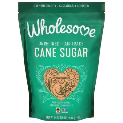 Wholesome Cane Sugar Unrefined 12/1.5 LB [UNFI #768077] [ebt] T