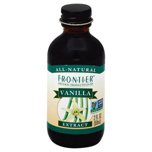 Frontier Nat Prod Co-Op Vanilla Extract 2 OZ [UNFI #1528223] [ebt]