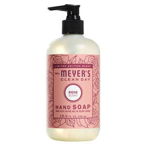 Mrs Meyers Clean Day Hand Soap Rose Scent 6/12.5 OZ [UNFI #2506202] T
