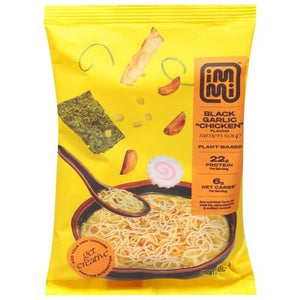 Immi Ramen Soup Black Garlic Chicken Flavor Plant-Based 6/2.43 OZ [UNFI #2831717] [ebt]