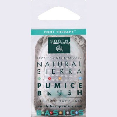 Earth Therapeutics Pumice Brush Natural Sierra 1 Each [UNFI #0755967] T