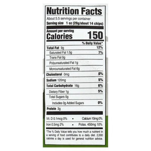 Boulder Canyon Potato Chips Kettle Style Classic Sea Salt Avocado Oil 12/5.25 OZ [UNFI #1240134] [ebt]