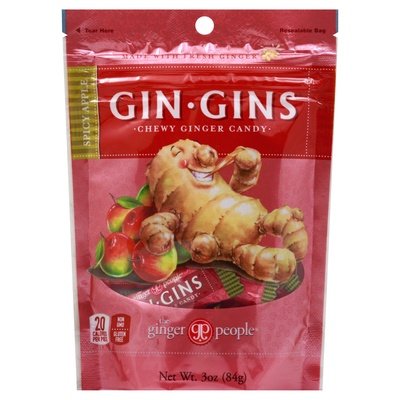 Ginger People Ginger Candy Chewy Spicy Apple 12/3 OZ [UNFI #2257160] [ebt] T