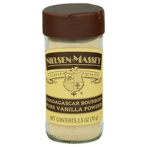 Nielsen Massey Vanilla Powder Pure Madagascar Bourbon 6/2.5 OZ [UNFI #1442474] [ebt]