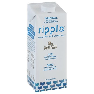 Ripple Foods Milk Plant-Based Dairy-Free Original 6/32 OZ [UNFI #2678001] [ebt]