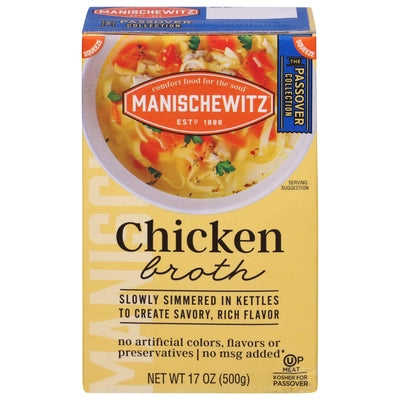 Manischewitz  Broth Chicken 12/17 OZ  [UNFI #2657971]