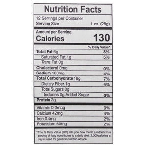 Mi Nina Tortilla Chips White Corn Sea Salt 9/12 OZ [UNFI #2340297] [ebt]