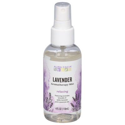 Aura Cacia Aromatherapy Mist Lavender Relaxing 1/4 OZ [UNFI #455436] T