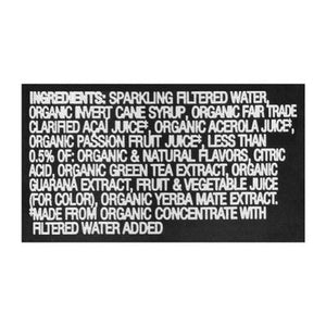 Sambazon Energy Drink Acai Berry Passion Fruit Jungle Love 12/12 OZ [UNFI #2126068] [ebt]