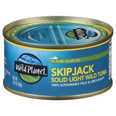 Wild Planet Wild Tuna Solid Light Skipjack 12/2.82 OZ [UNFI #2925816] [ebt]