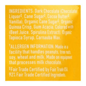 Unreal Dark Chocolates With Crispy Quinoa 6/5 OZ [UNFI #2339463] [ebt] T