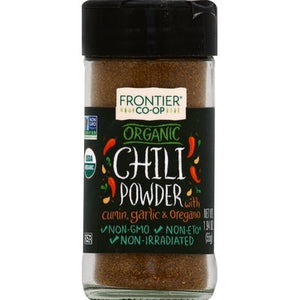 Frontier Chili Powder Organic Og2 1/1.94 oz [UNFI-CARLISLE #1717495 ] [ebt]