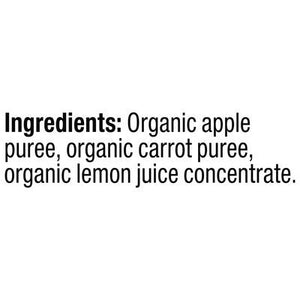 Plum Organics Stage 2 Organic Apple & Carrot 4oz Pouch 6/4 OZ [UNFI #1144559] [ebt]