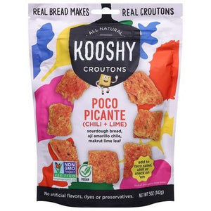 Kooshy Croutonss Croutons Poco Picante 6/5 OZ [UNFI #2954717] [ebt]