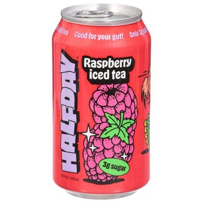 Halfday Iced Tea Raspberry 12/12 OZ [UNFI #3008364] [ebt]