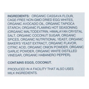 Lesser Evil Power Curls Fiery Hot! 9/4 OZ [UNFI #2660264] [ebt]