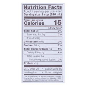 Bonafide Provisions Vegetable Broth Organic No Salt Added 6/32 OZ [UNFI #2728699] [ebt]