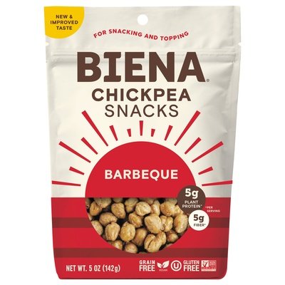 Biena Chickpea Snacks Barbeque 8/5 OZ [UNFI #1857135] [ebt]