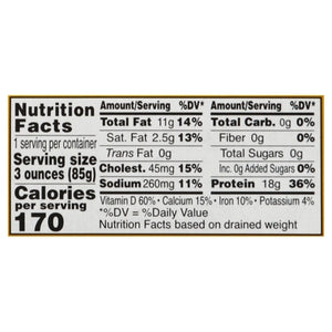 Wild Planet Wild Sardines In Extra Virgin Olive Oil Lemon Lightly Smoked 12/4.4 OZ [UNFI #214593] [ebt]