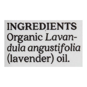 Aura Cacia Pure Essential Oil Organic Relaxing Lavender 1/.25 OZ [UNFI #323931] T