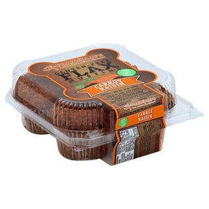 Flax4life Muffin Carrot Raisin Ct 6/14 OZ [UNFI  #1394683]