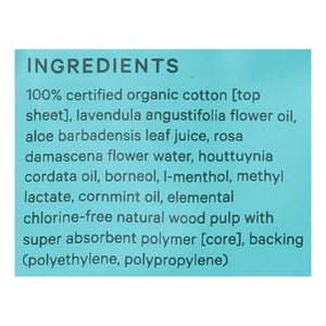 The Honey Pot Pads 100% Organic Cotton Cover Super 1/16 CT [UNFI #2713592] T