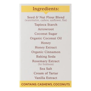 Simple Mills Sweet Thins Honey Cinnamon Seed & Nut Flour 6/4.25 OZ [UNFI #2736536] [ebt]