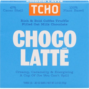 Tcho Chocolate Milk Chocolate Choco Latte Og2 10/2.1 oz [UNFI-CARLISLE #3196755 ] [ebt]