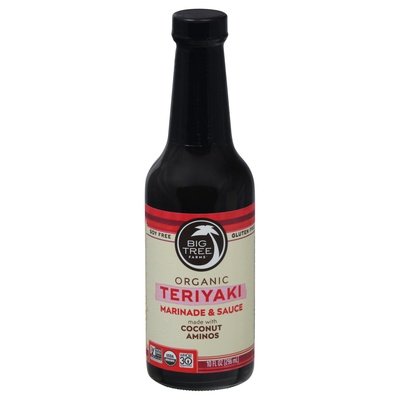 Big Tree Farms Marinade & Sauce Organic Teriyaki 6/10 OZ [UNFI #2463339] [ebt]